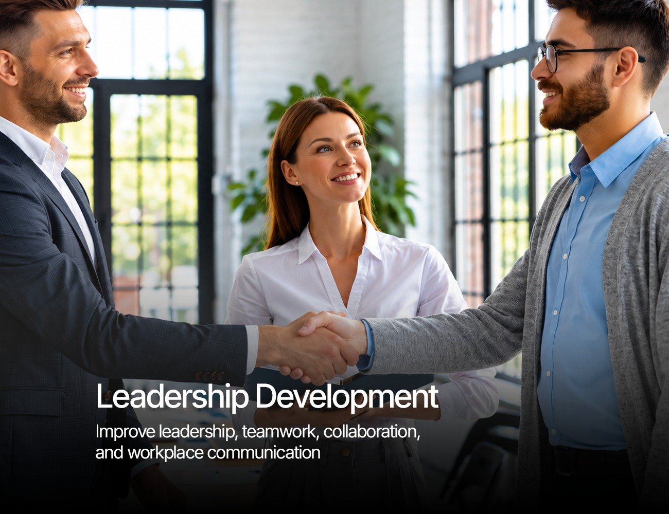 Leadership Development: improve leadership, teamwork, collaboration, and workplace communication.